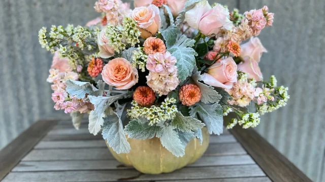 Custom pink floral bouquet by Floradanica in Fairfield CA.