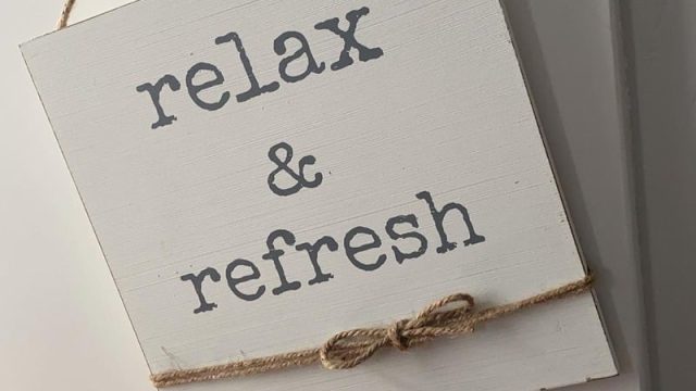 Elegant skincare treatment room at Refresh by Cait in Fairfield CA.