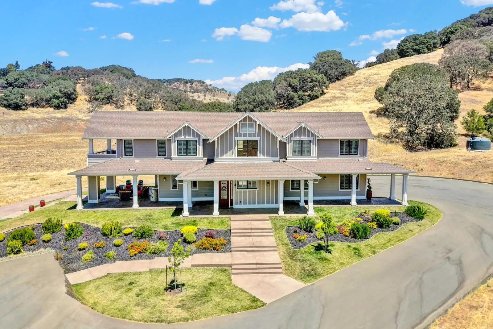 Custom-built home by S.T. Munson Construction in Solano County.